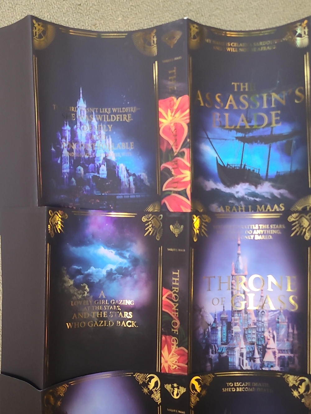 Throne of Glass Hardcover Dust Jackets - Acrylipics